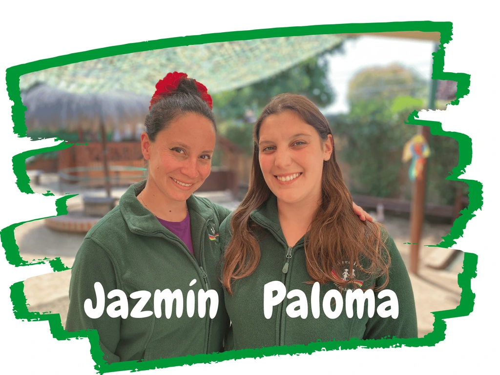 Educadoras Jazmín y Paloma del Jardín Infantil Arco Iris en Concón